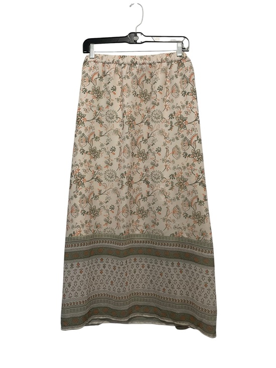 Coldwater Creek Dresses & Skirts - Coldwater Creek 1X floral maxi skirt flowy straight silhouette patterned border
